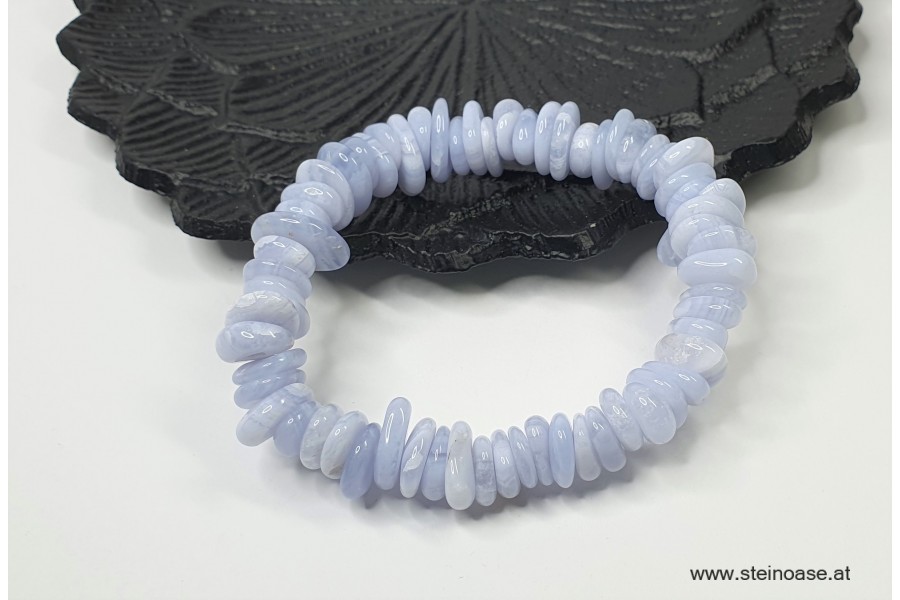 Armband Chalcedon Button 10mm